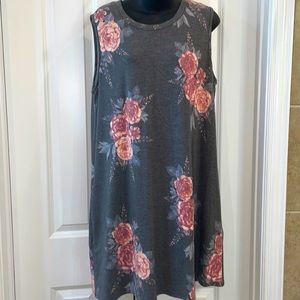 Apt 9 Flowered Tank Top Dress
